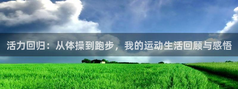 德国意昂集团：活力回归：从体操到跑步，我的运动生活回顾与感悟