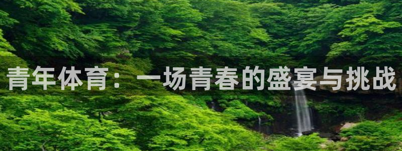 杏宇平台开户链接：青年体育：一场青春的盛宴与挑战