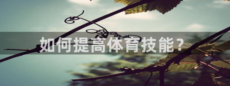 广州市意昂智能科技有限公司：如何提高体育技能？