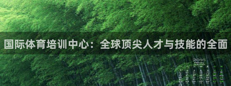 意昂5注册：国际体育培训中心：全球顶尖人才与技能的全面