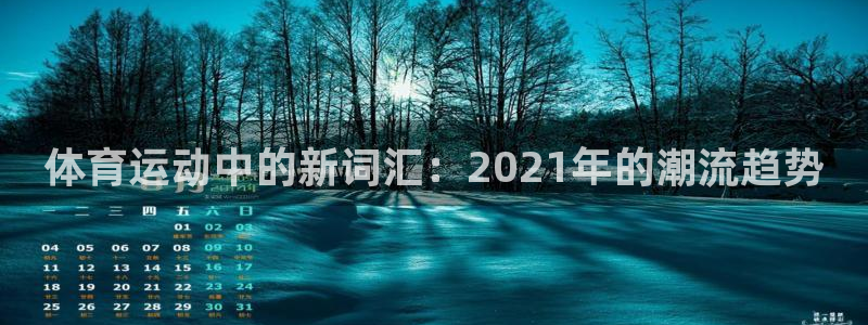 意昂是什么品牌：体育运动中的新词汇：2021年的潮流趋势