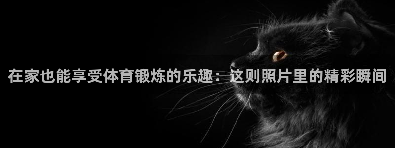 意昂官网注册：在家也能享受体育锻炼的乐趣：这则照片里的精彩瞬间