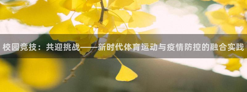 杏宇3：校园竞技：共迎挑战——新时代体育运动与疫情防控的融合实践
