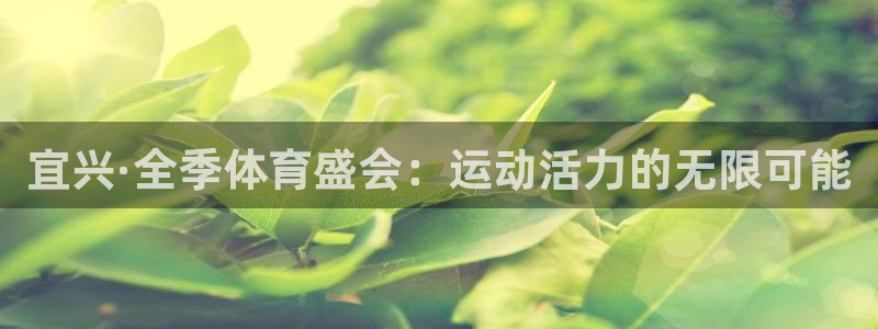 意昂官网注册：宜兴·全季体育盛会：运动活力的无限可能